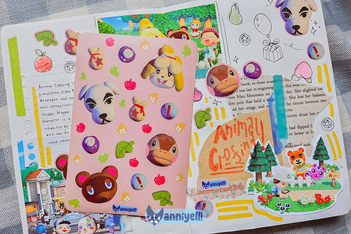 villagers clay babies Sticker Sheet