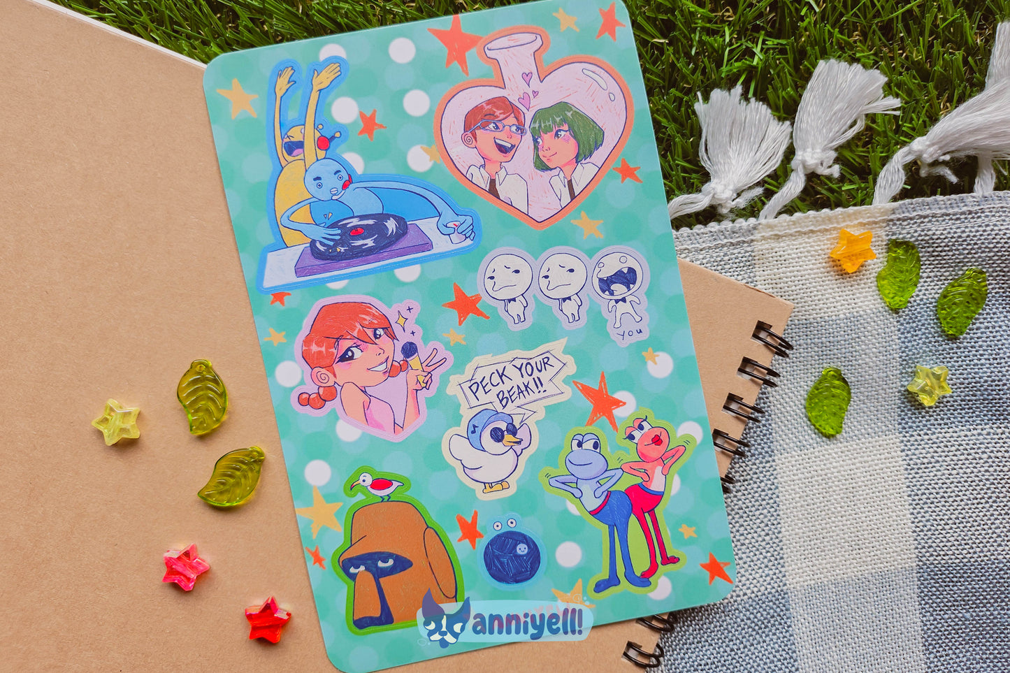 remix! Sticker Sheet