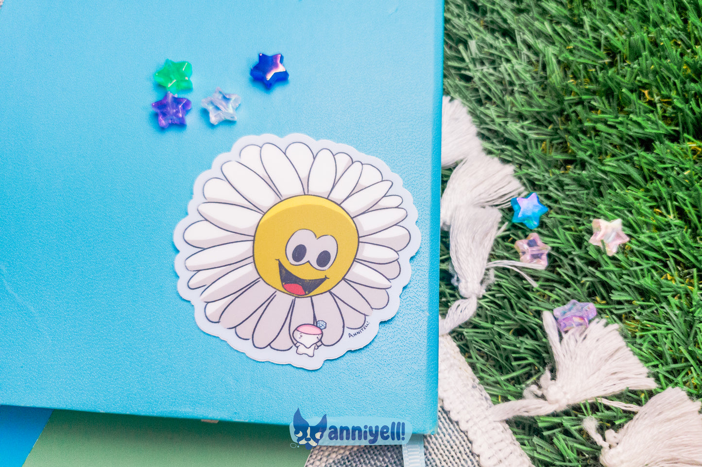 flower carat Die-Cut Sticker