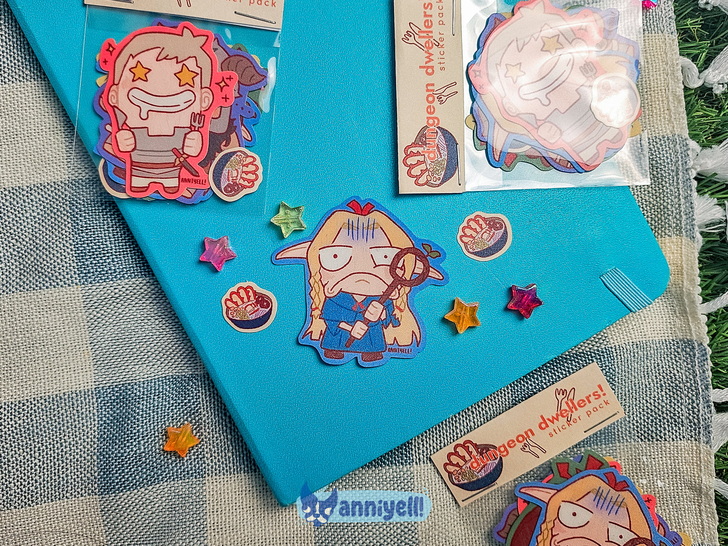 dungeon dwellers! Sticker Pack
