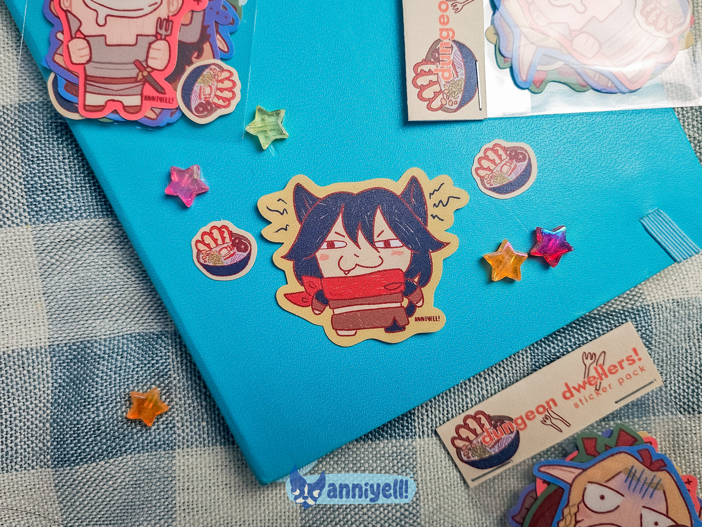 dungeon dwellers! Sticker Pack