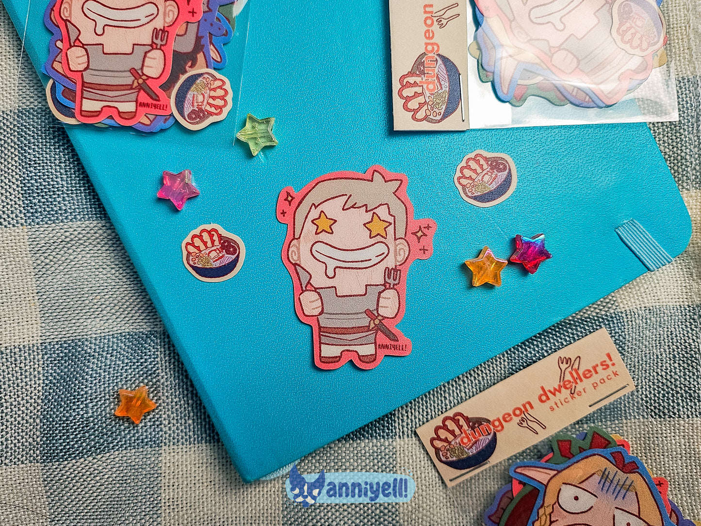 dungeon dwellers! Sticker Pack