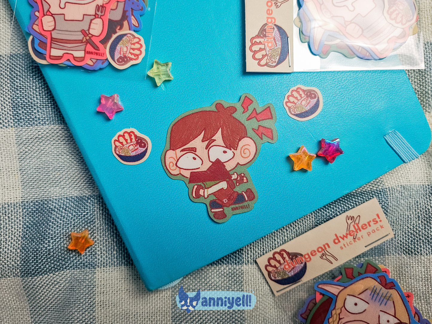 dungeon dwellers! Sticker Pack