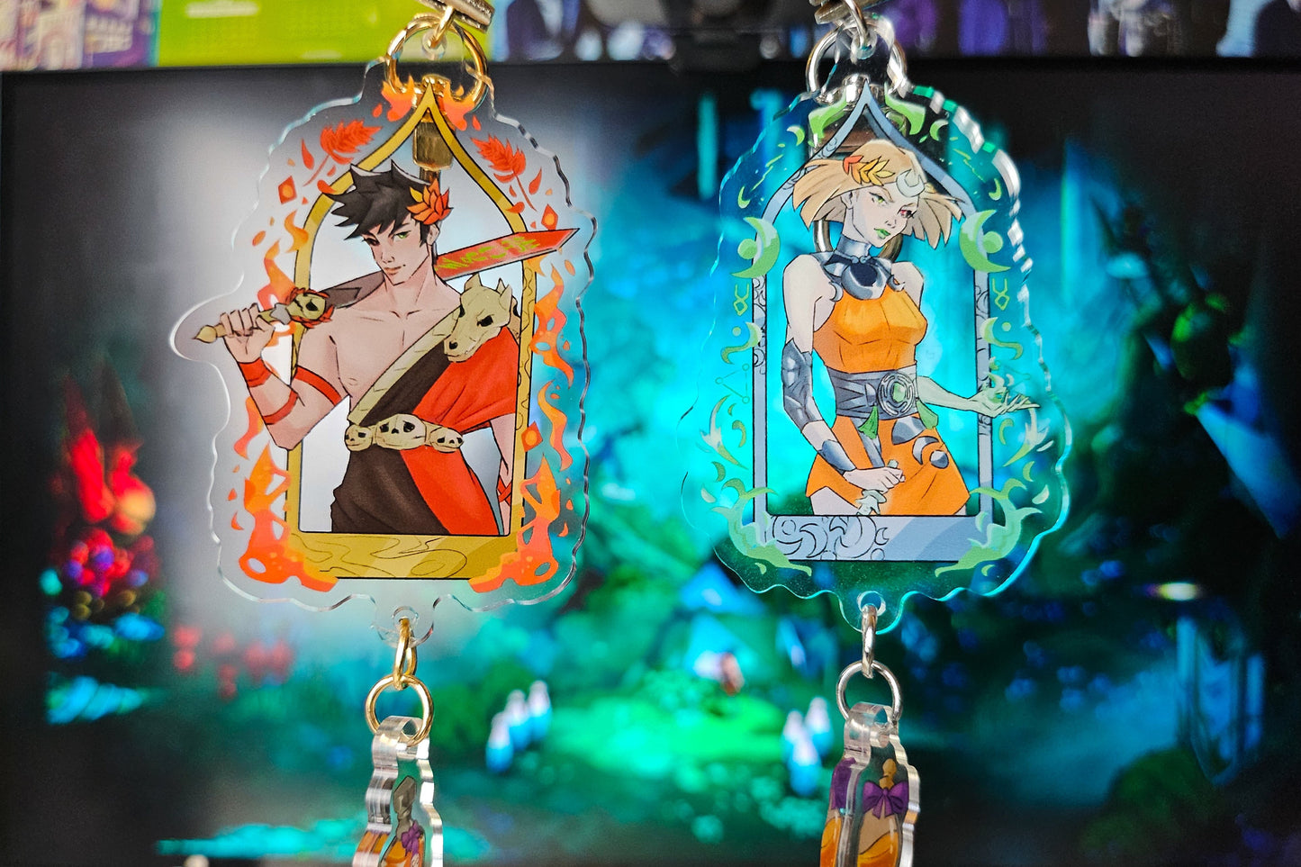 hades Acrylic Keychains