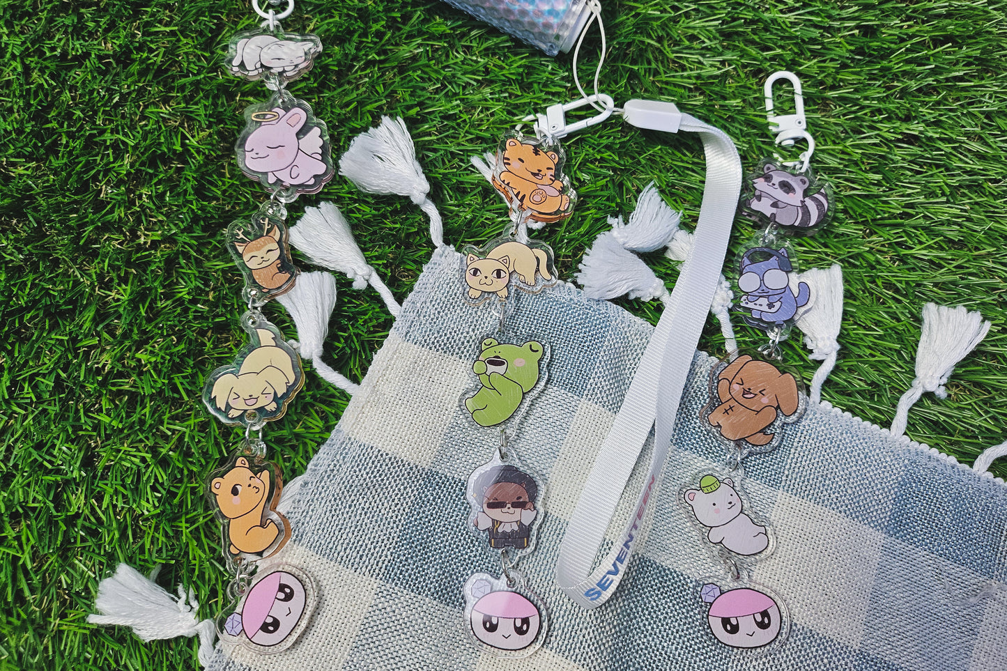 build-a-bias line! Seventeen Linking Keychains