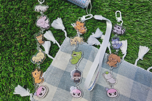 build-a-bias line! Seventeen Linking Keychains