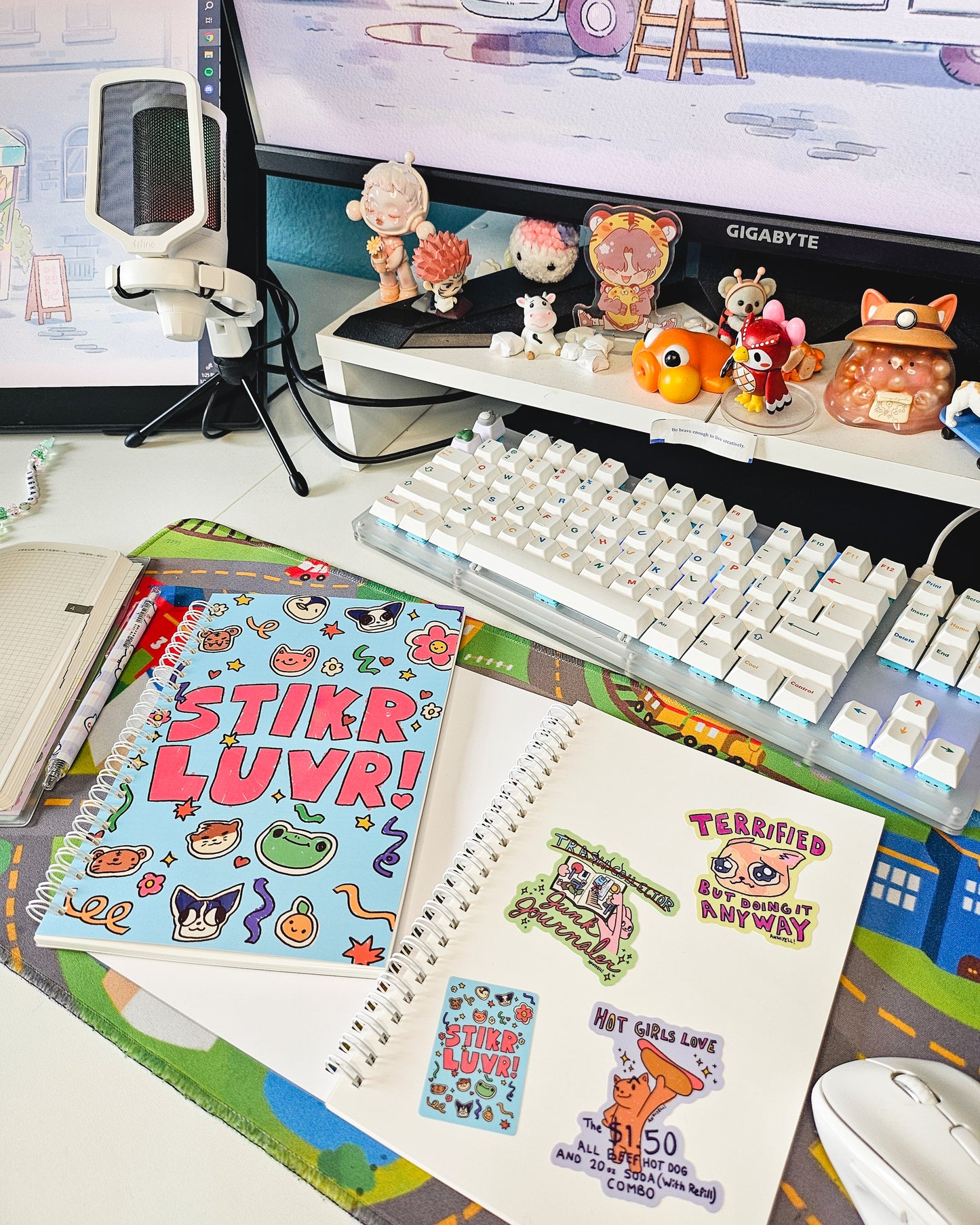 STIKR LUVR! Reusable Sticker Book