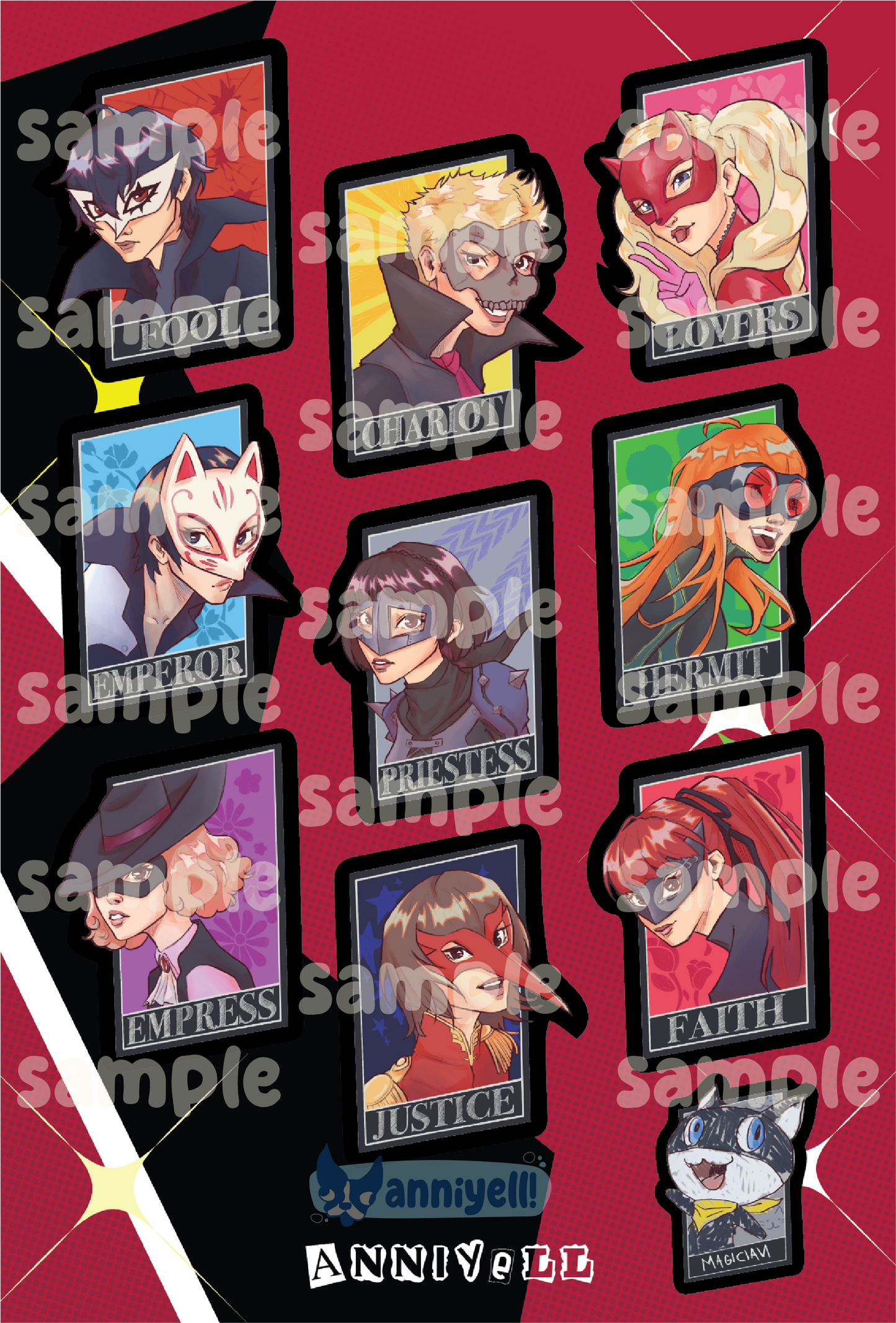 phantom thieves! Sticker Sheet