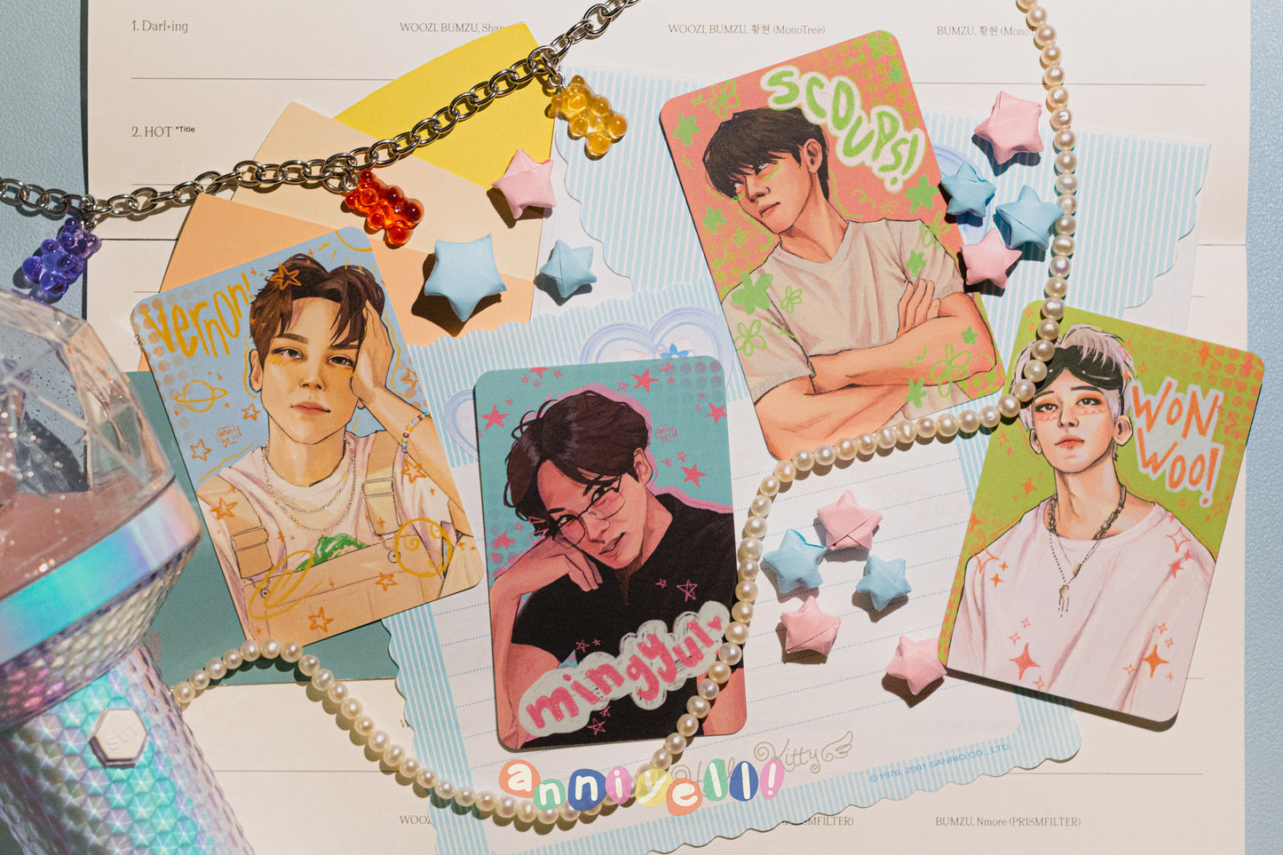 SEVENTEEN Art Photocards