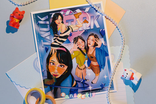 Talk that Talk Art Print