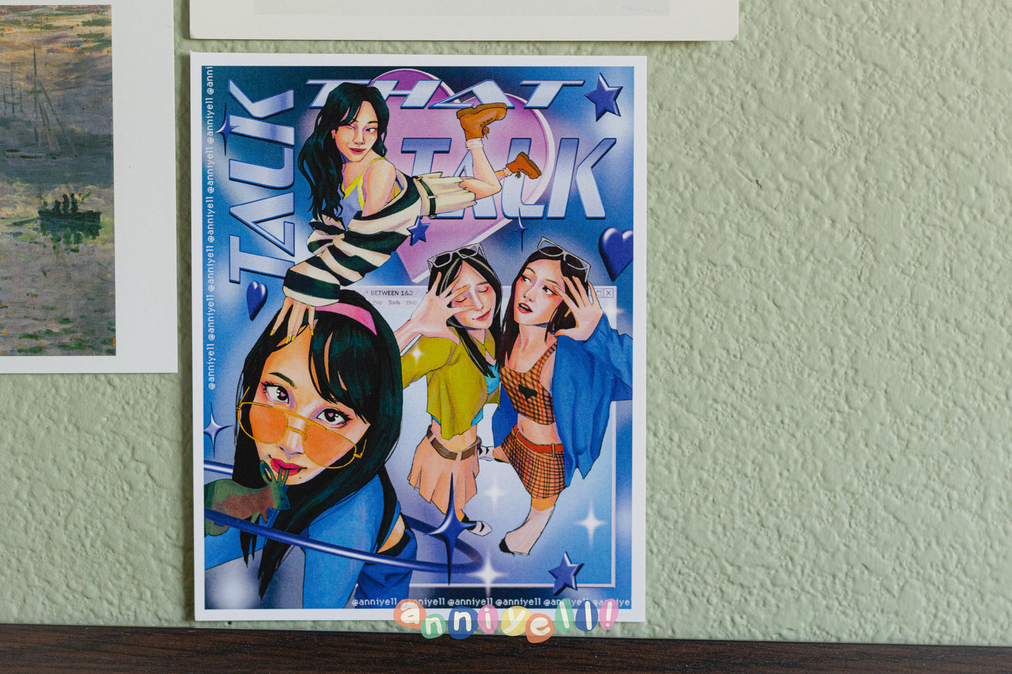Talk that Talk Art Print