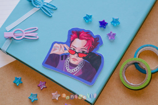 1 Baddie Mark Lee Die-Cut Sticker