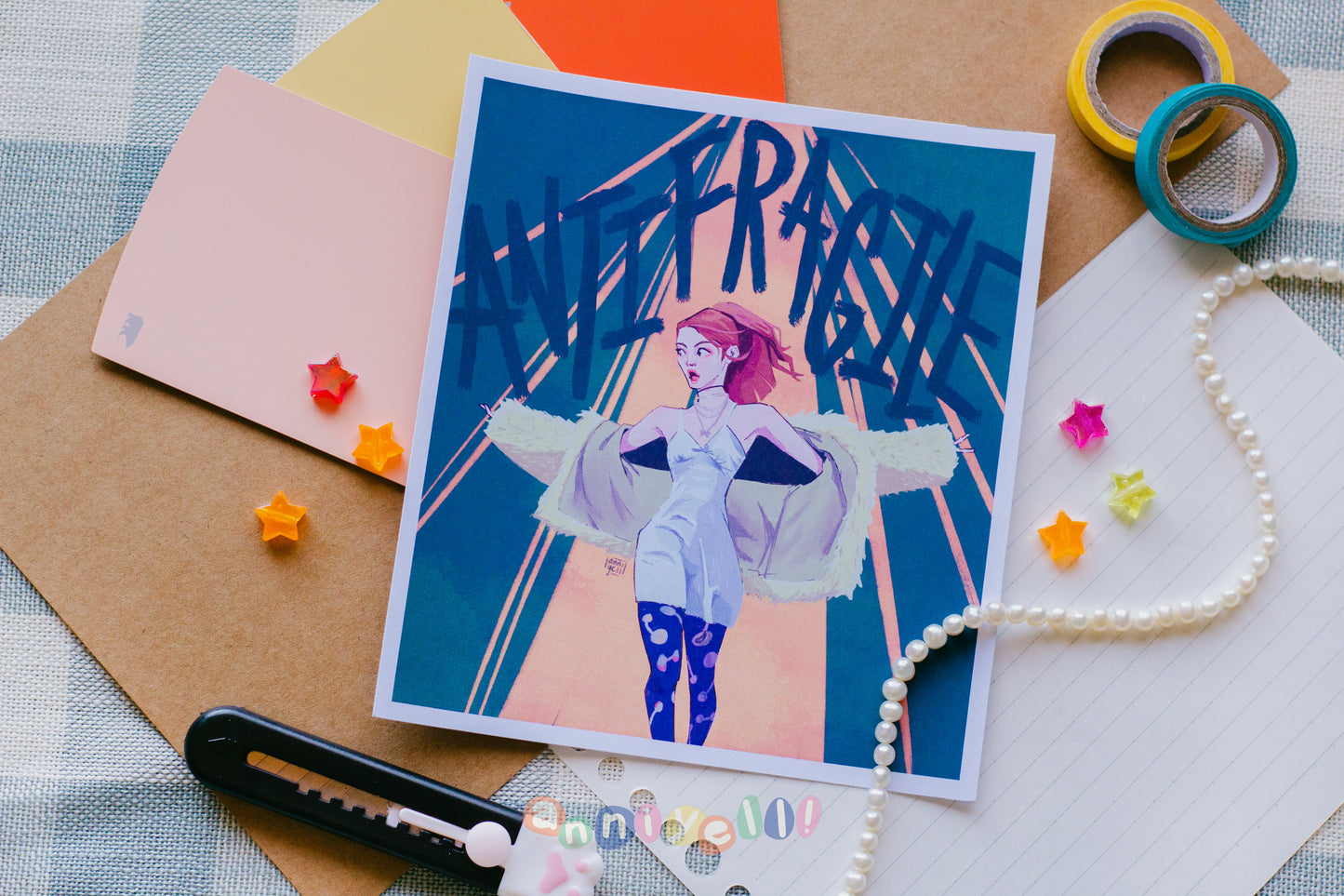 ANTIFRAGILE Yunjin Art Print