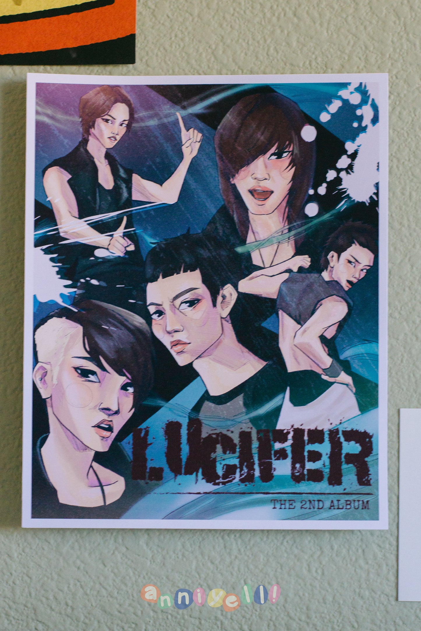 LUCIFER SHINee Art Print