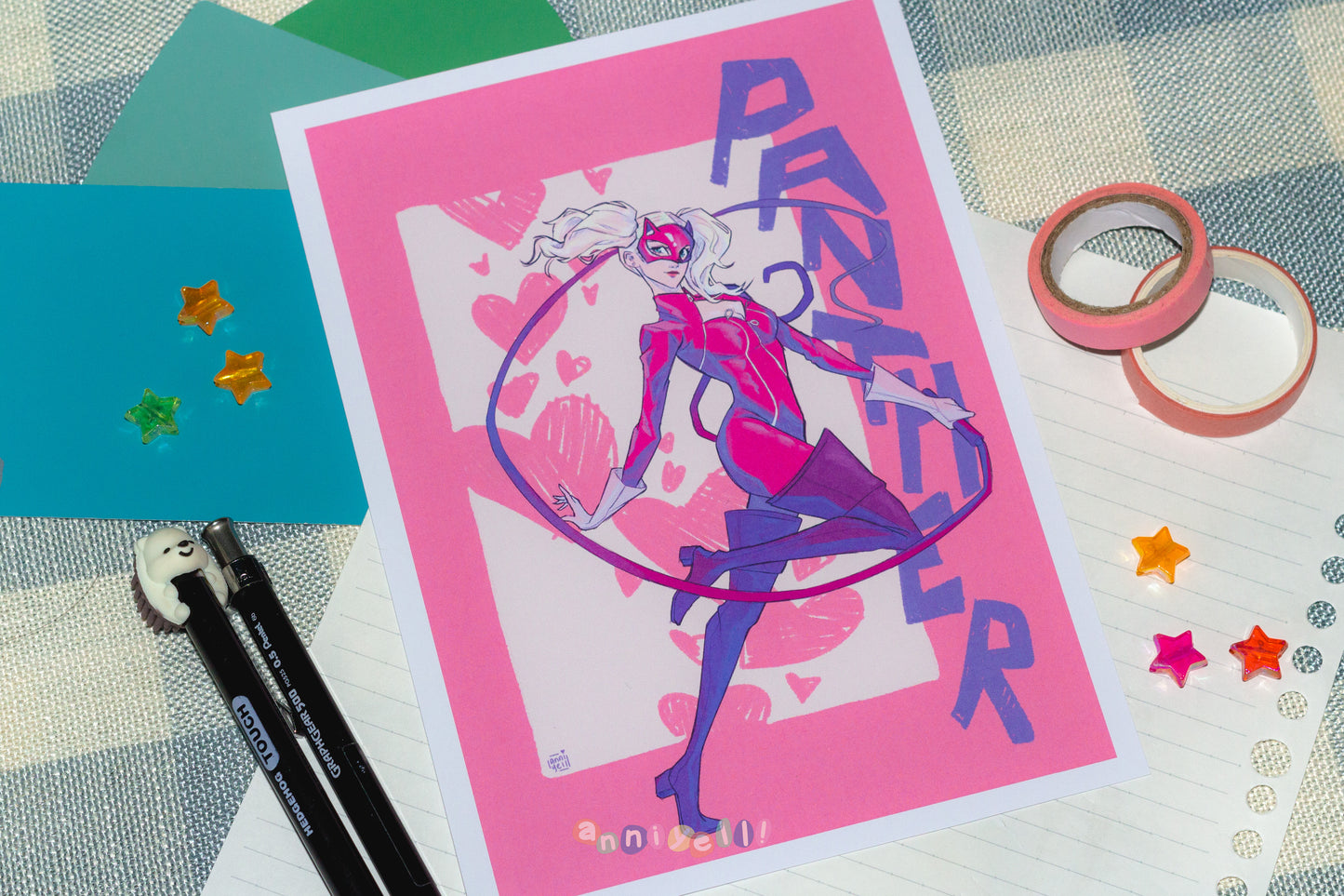 P5 Panther Art Print