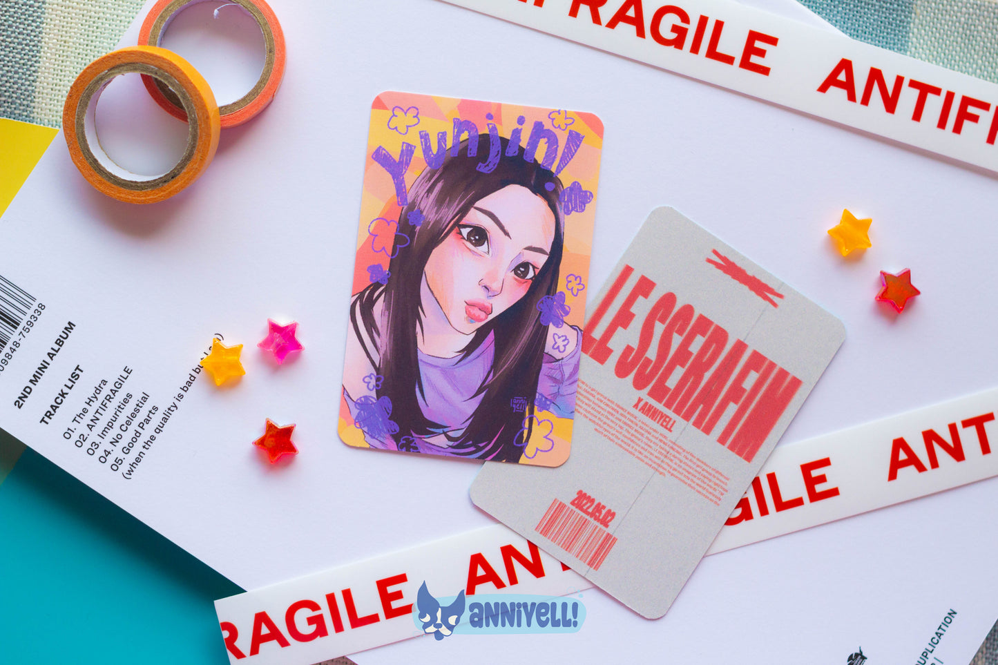 LE SSERAFIM Art Photocards