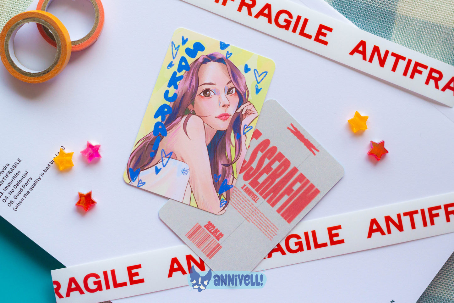 LE SSERAFIM Art Photocards