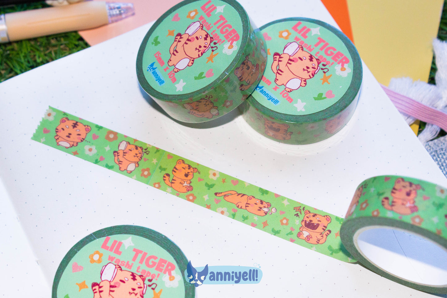 lil tiger! Washi Tape