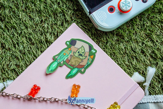 flying forest spirit Die-Cut Sticker