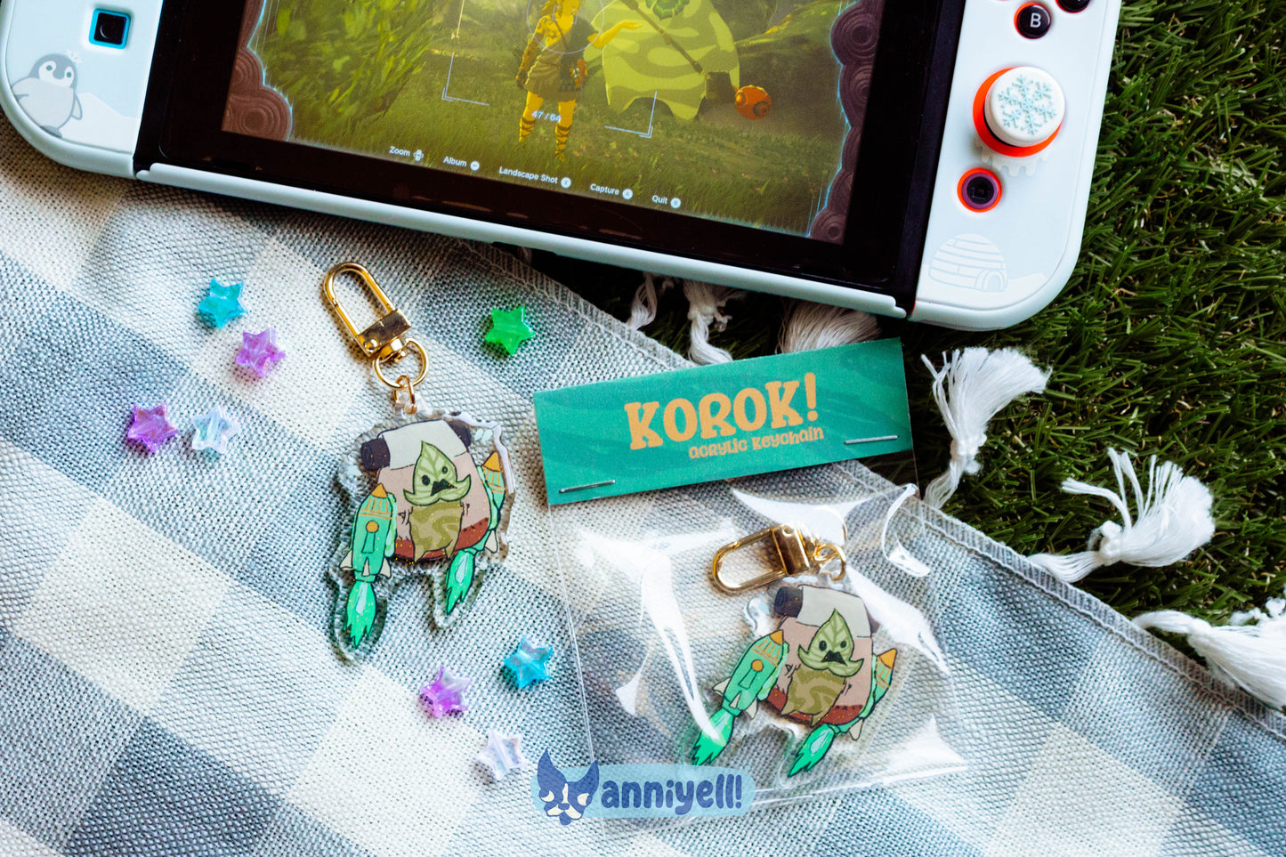 forest spirit Acrylic Keychain