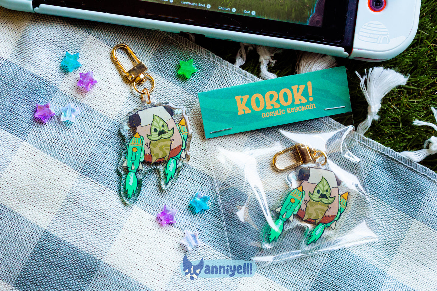 forest spirit Acrylic Keychain