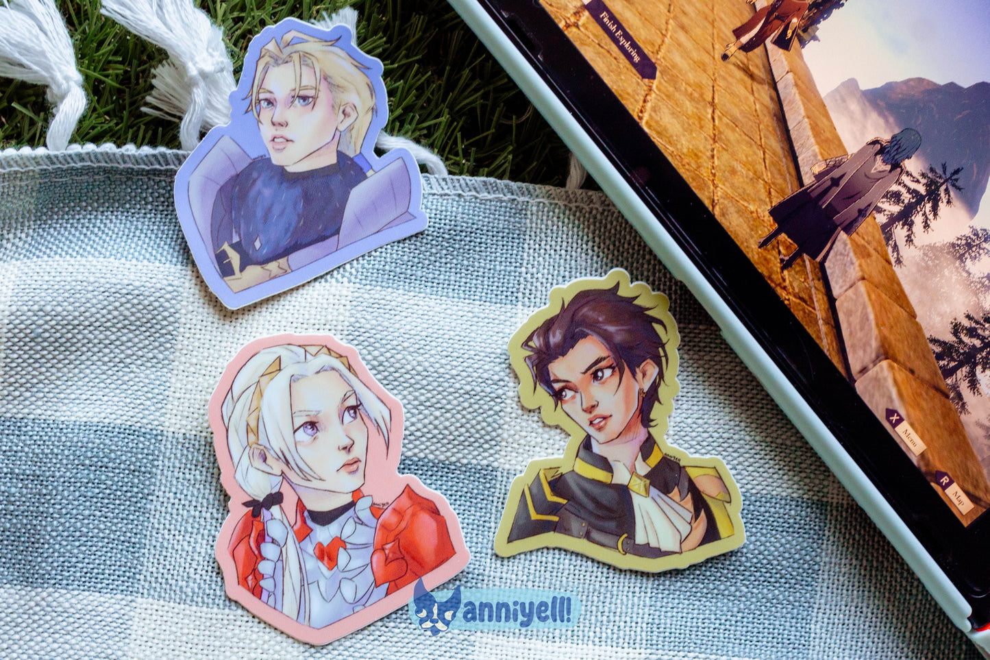 FE3H house leaders! Die-Cut Stickers
