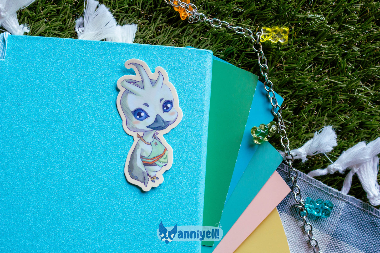baby tulin Die-Cut Sticker