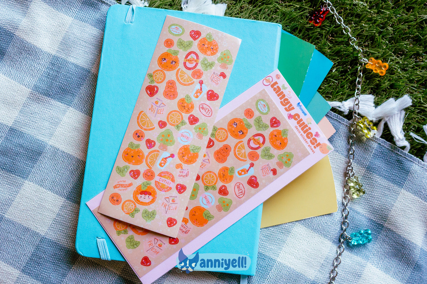 tangy cuties! Deco Sticker Sheet
