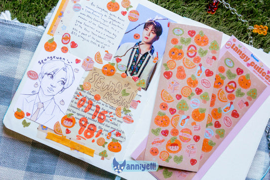 tangy cuties! Deco Sticker Sheet