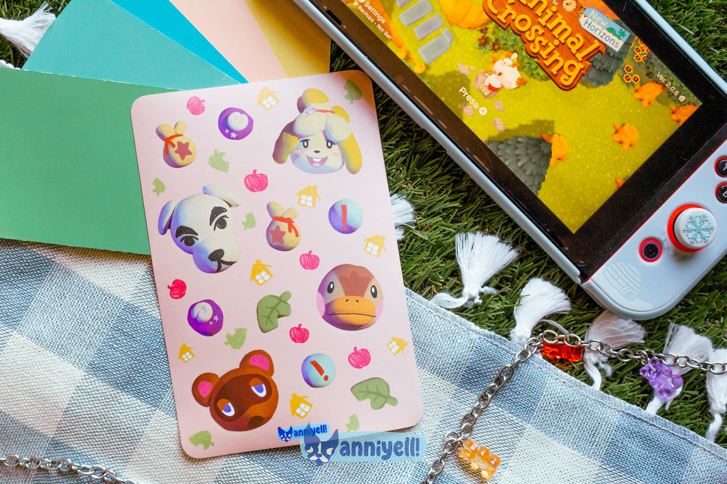 villagers clay babies Sticker Sheet