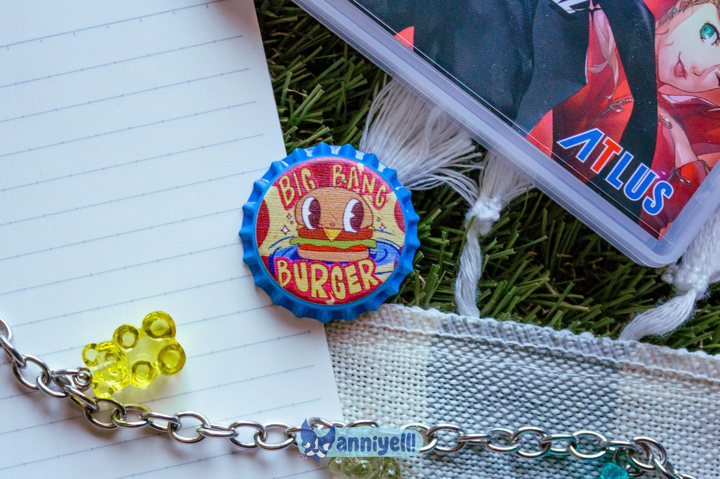 phantom thieves Bottle Cap Pins