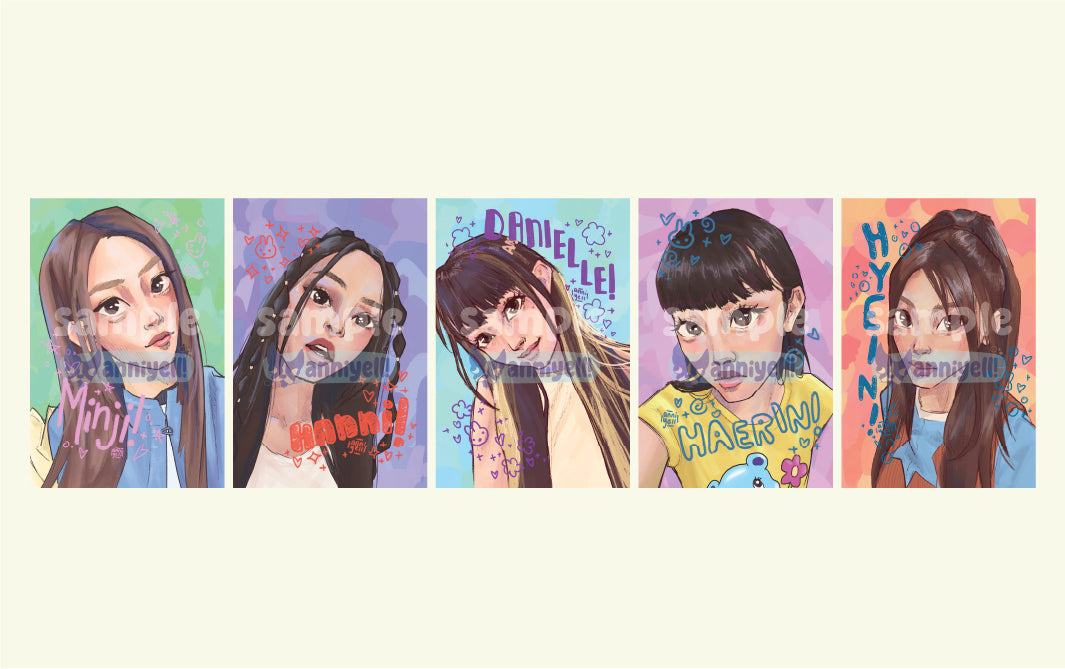 NewJeans Art Photocards
