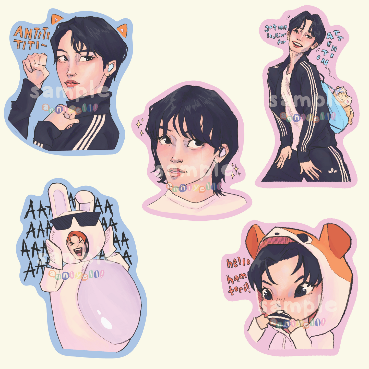 Caratland '23 Sticker Pack