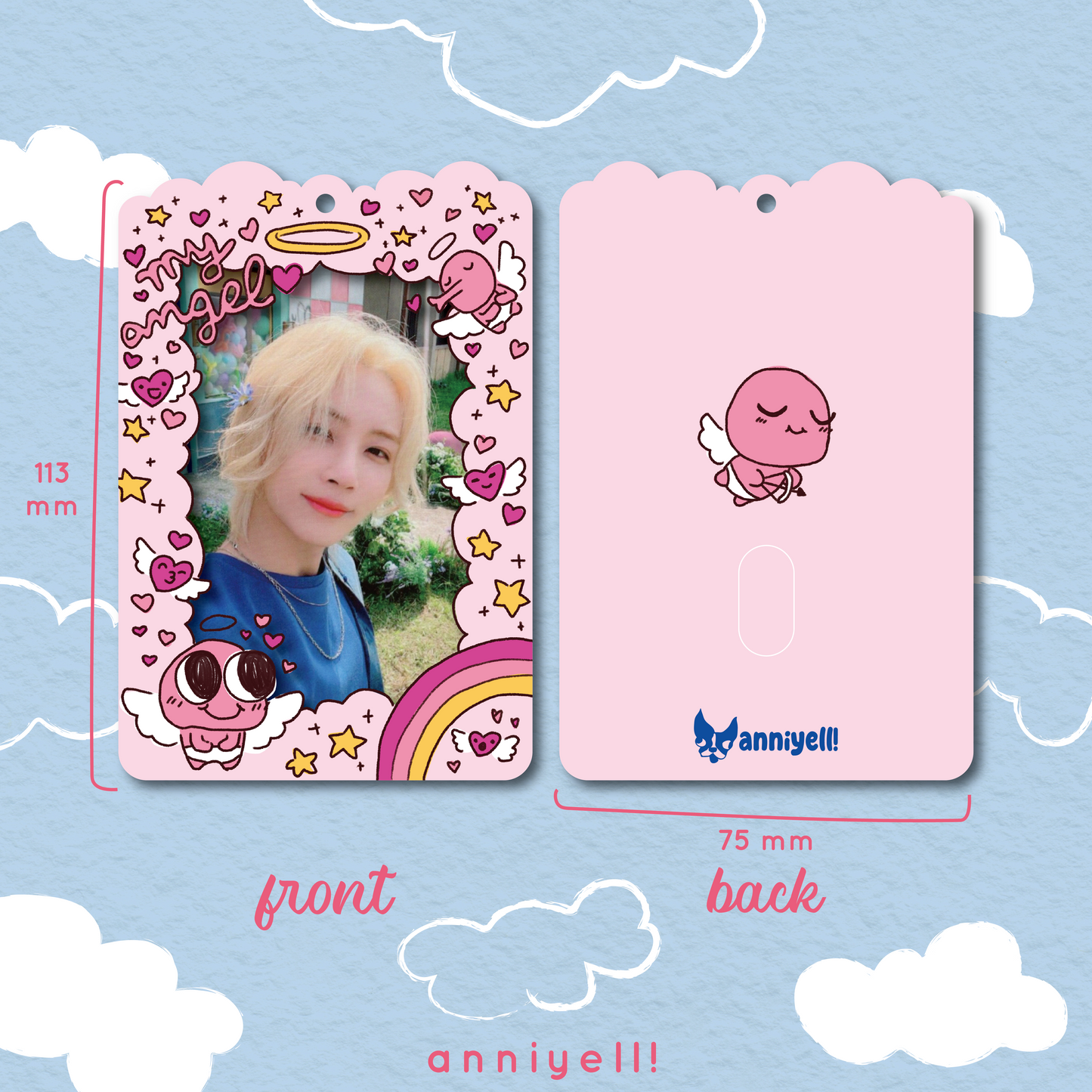 my angel Acrylic Photocard Holder