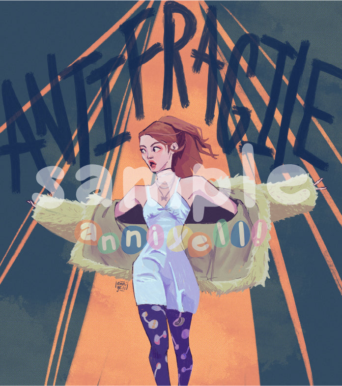 ANTIFRAGILE Yunjin Art Print