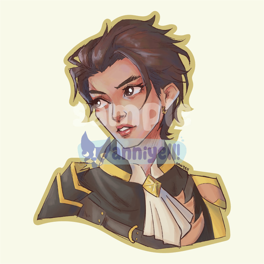 FE3H house leaders! Die-Cut Stickers