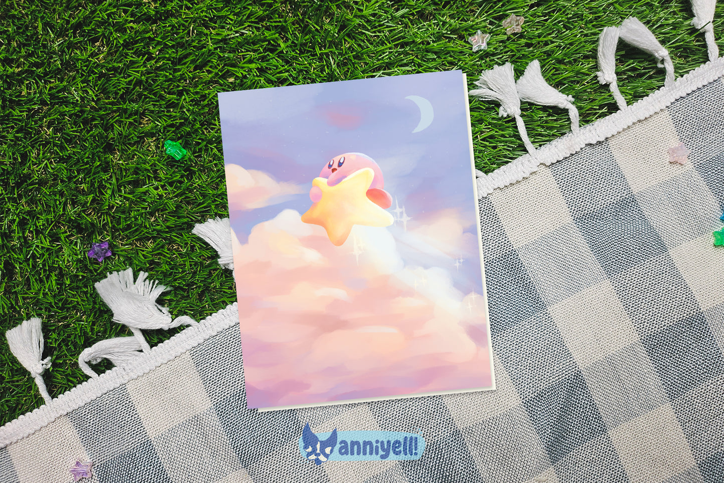 flyin kirby Greeting Card