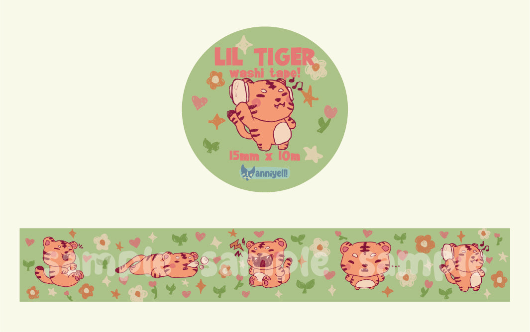 lil tiger! Washi Tape