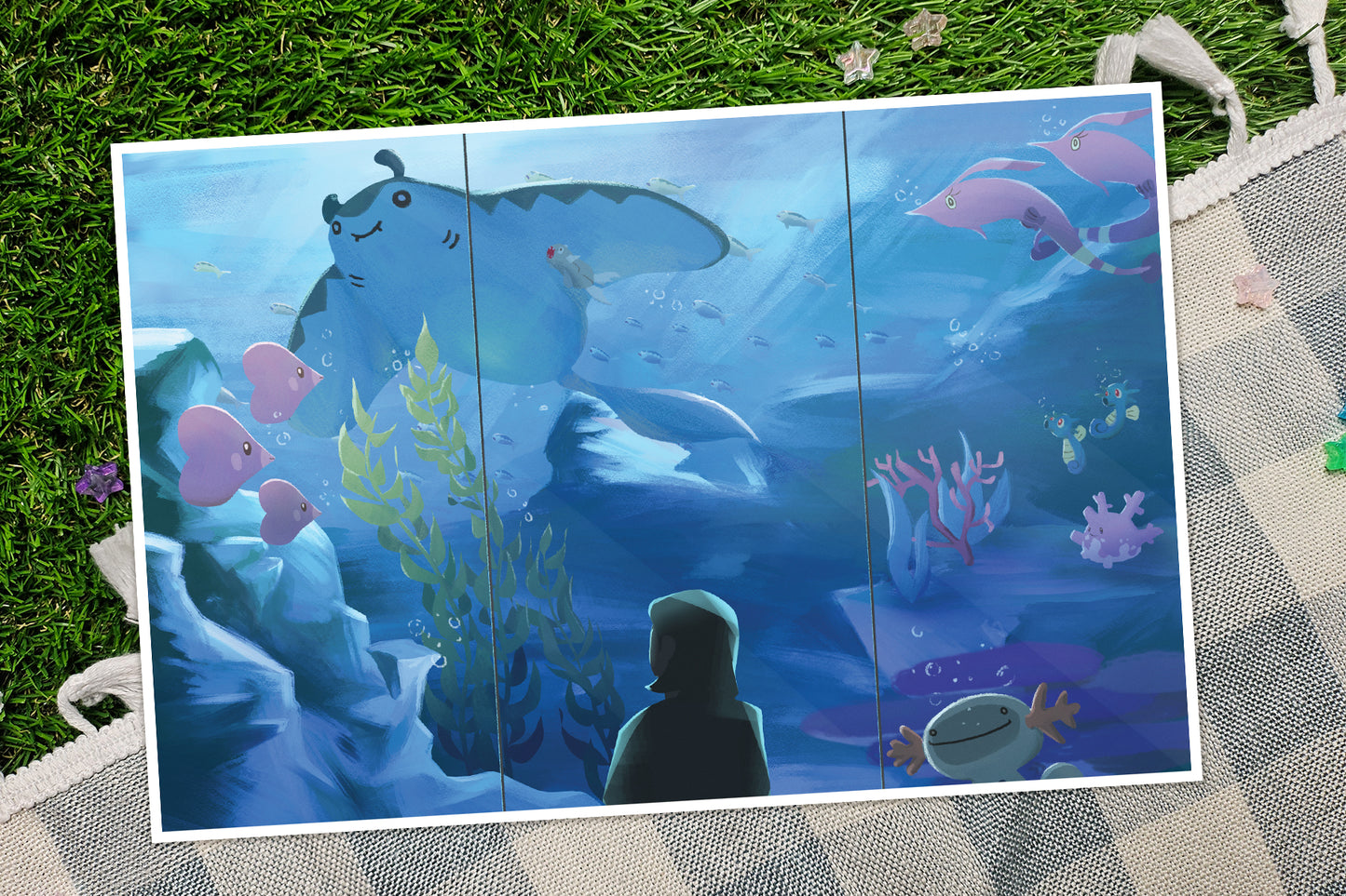 pokaquarium Art Print