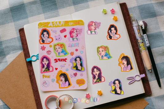 ASAP! MV-Inspired Sticker Sheet
