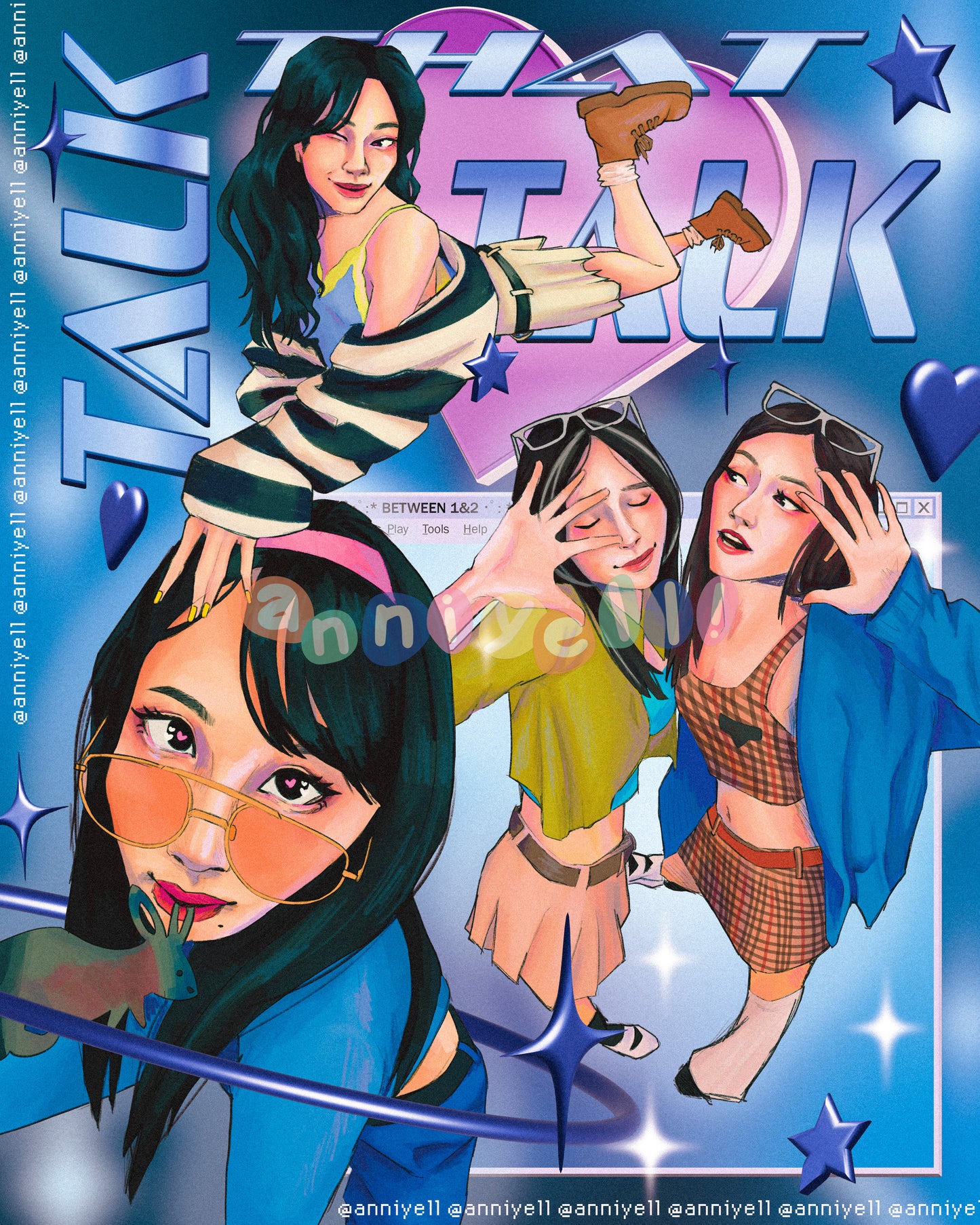 Talk that Talk Art Print