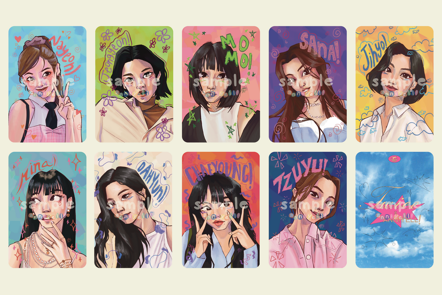 TWICE Art Photocards