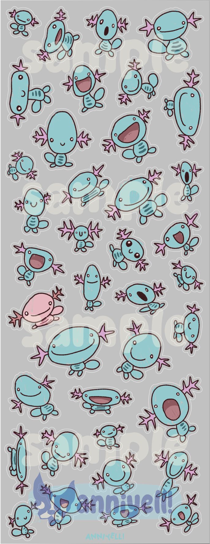 woops! Clear Deco Sticker Sheet