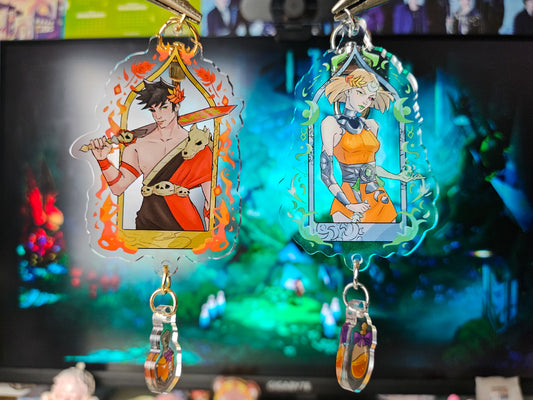 hades Acrylic Keychains