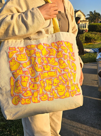 silly tigers! Jumbo Tote Bag