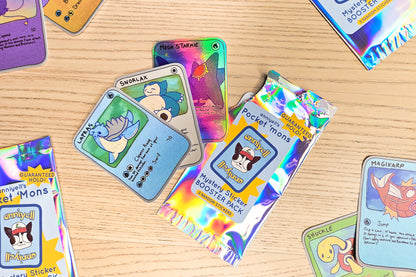 Pocket 'Mons Mystery Sticker Booster Pack