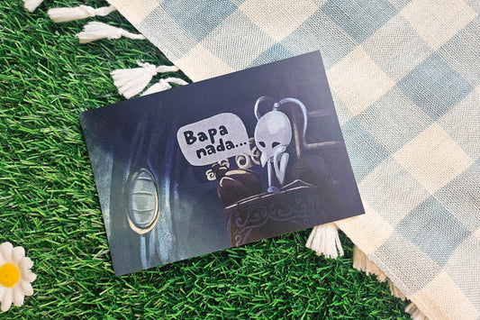 iselda Postcard Mini Art Print