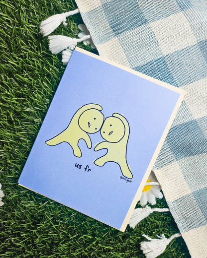 us fr Greeting Card