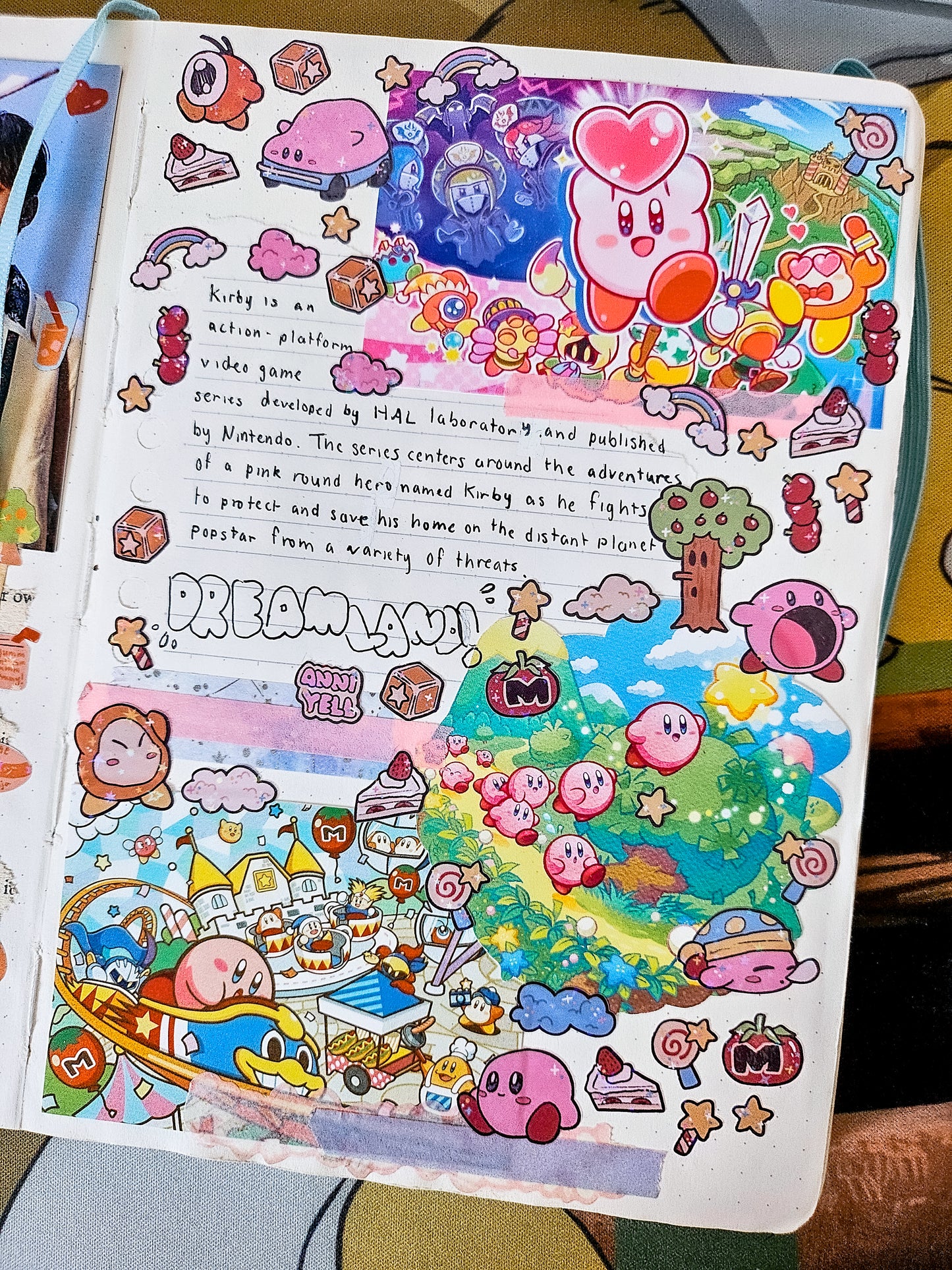 dreamland! Deco Sticker Sheet