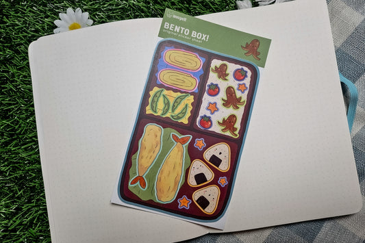 bento box! 4x6 Sticker Sheet